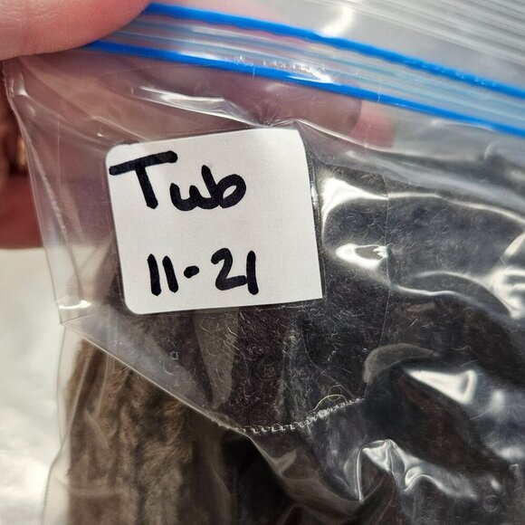 J.Crew Vintage Thick Handknit Wool Sweater L Brown Striped Fisherman Pullover - Picture 8 of 8